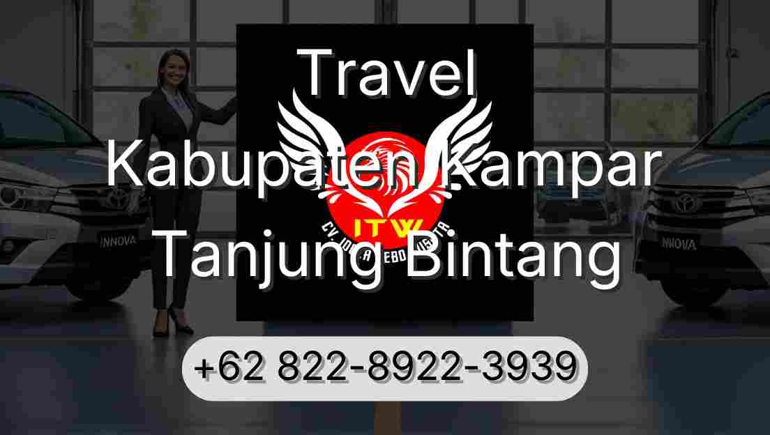 Travel Kabupaten Kampar Tanjung Bintang