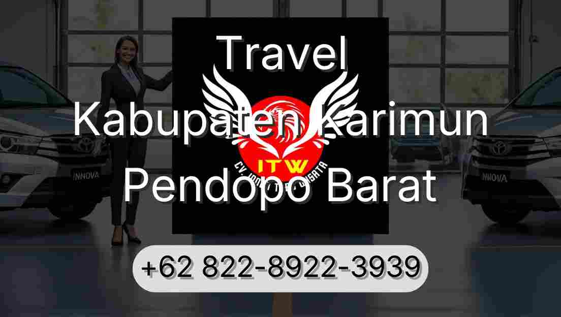 Travel Kabupaten Karimun Pendopo Barat