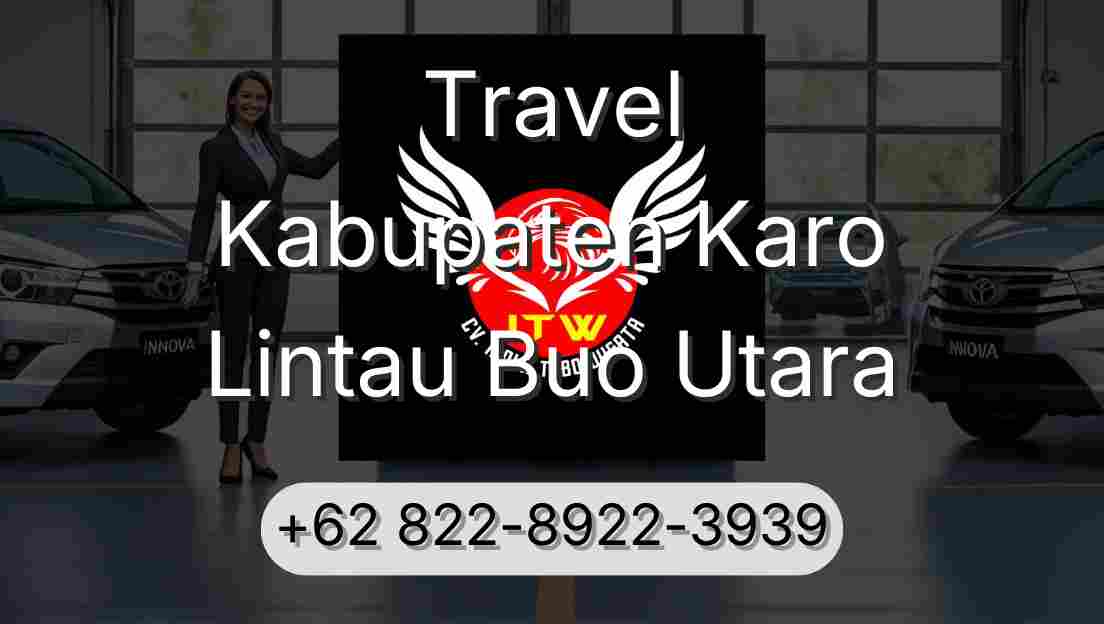 Travel Kabupaten Karo Lintau Buo Utara