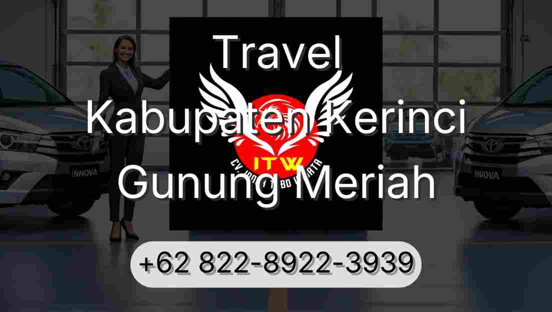 Travel Kabupaten Kerinci Gunung Meriah
