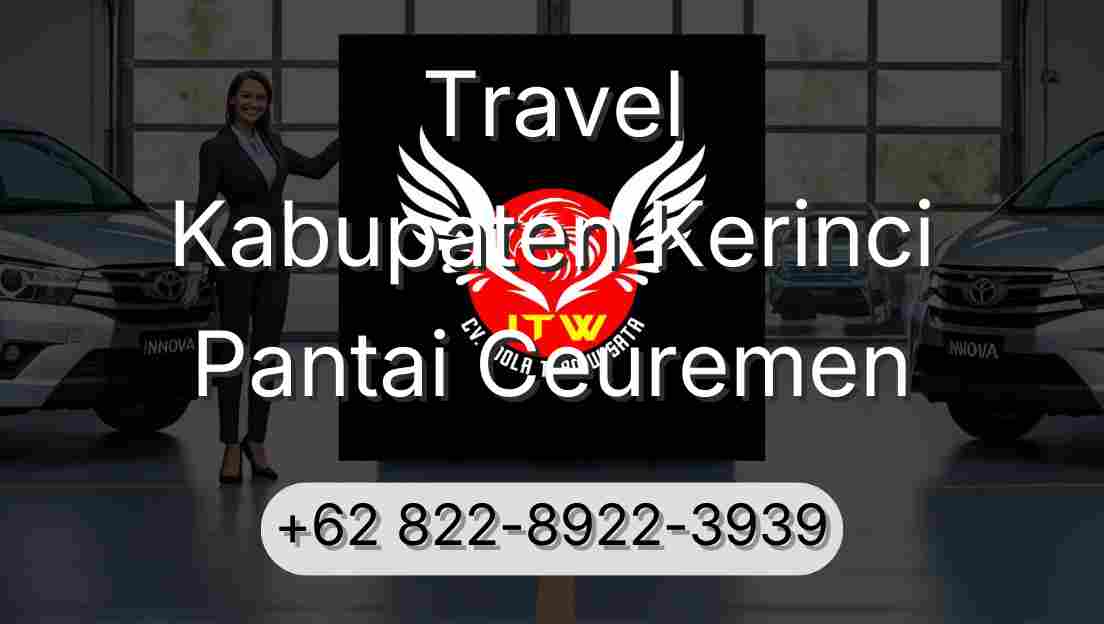 Travel Kabupaten Kerinci Pantai Ceuremen