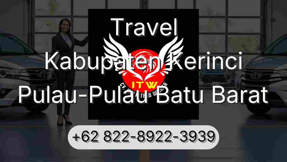 Travel Kabupaten Kerinci Pulau-Pulau Batu Barat