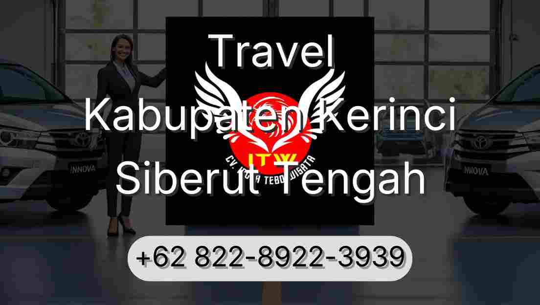 Travel Kabupaten Kerinci Siberut Tengah