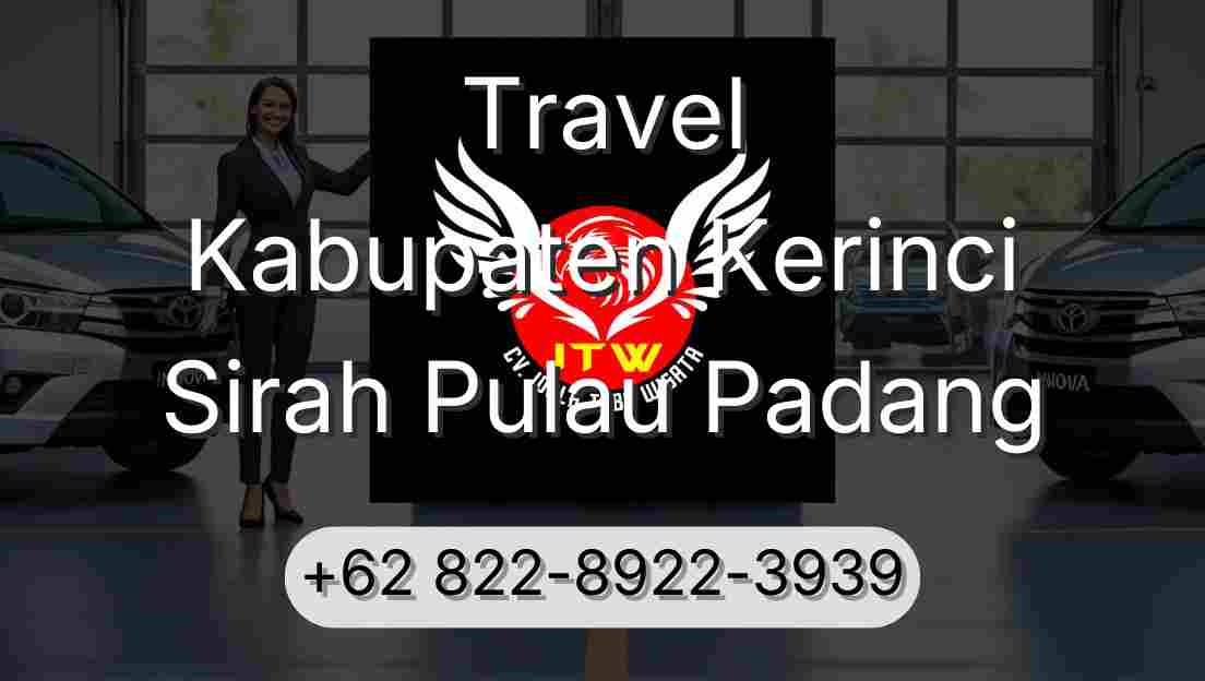 Travel Kabupaten Kerinci Sirah Pulau Padang