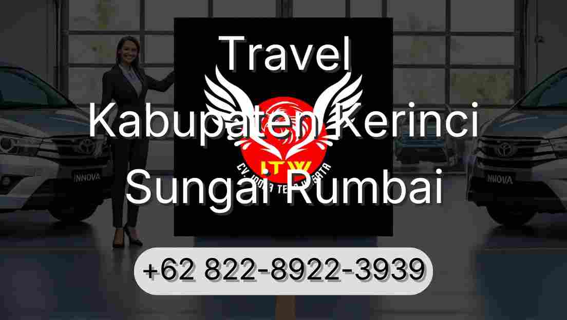 Travel Kabupaten Kerinci Sungai Rumbai
