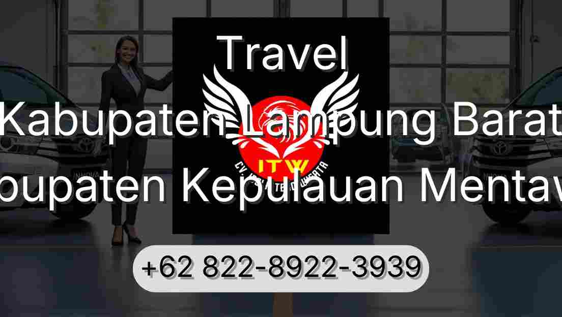 Travel Kabupaten Lampung Barat Kabupaten Kepulauan Mentawai