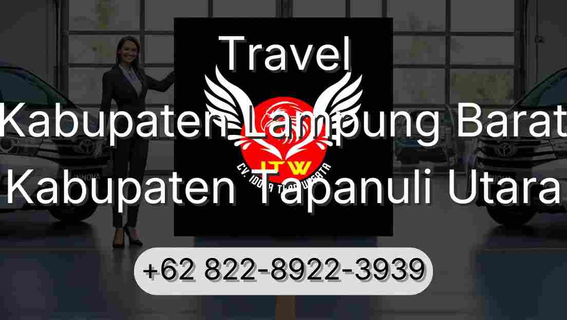 Travel Kabupaten Lampung Barat Kabupaten Tapanuli Utara