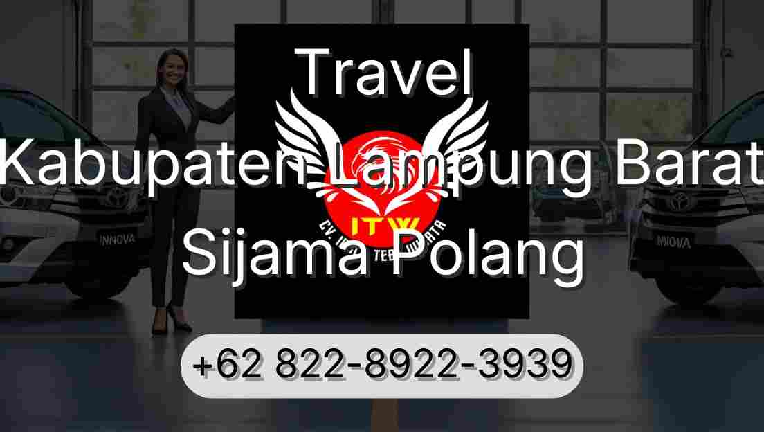 Travel Kabupaten Lampung Barat Sijama Polang