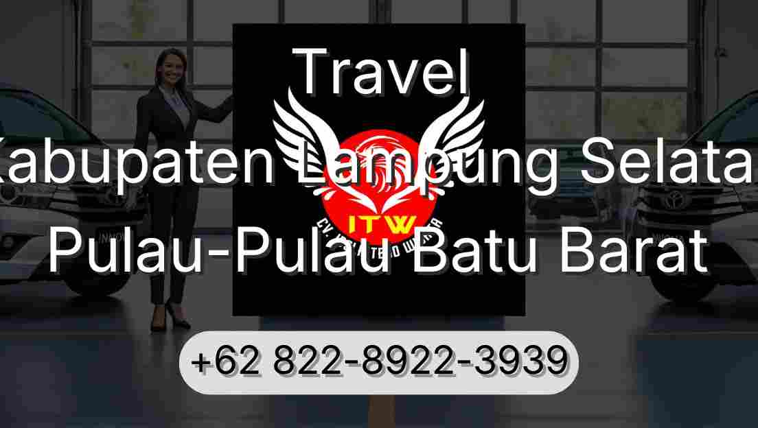 Travel Kabupaten Lampung Selatan Pulau-Pulau Batu Barat