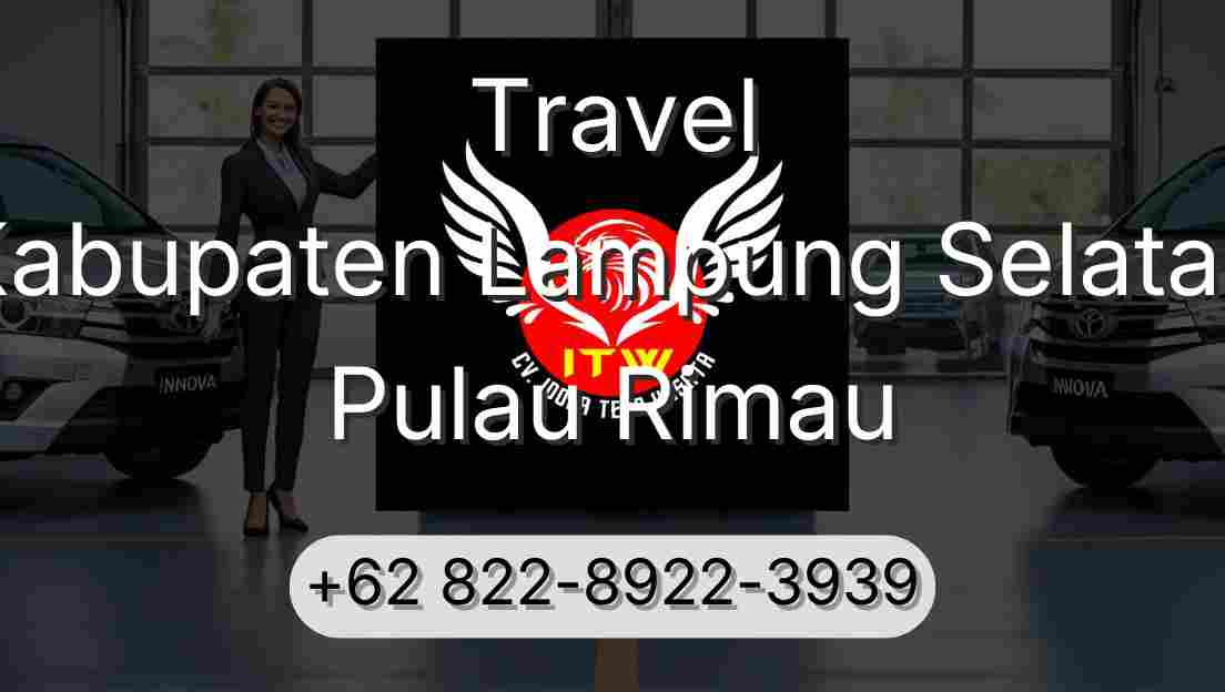 Travel Kabupaten Lampung Selatan Pulau Rimau