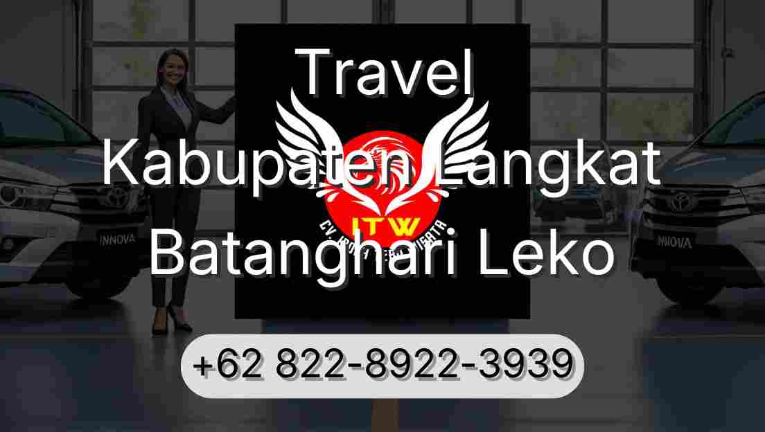 Travel Kabupaten Langkat Batanghari Leko