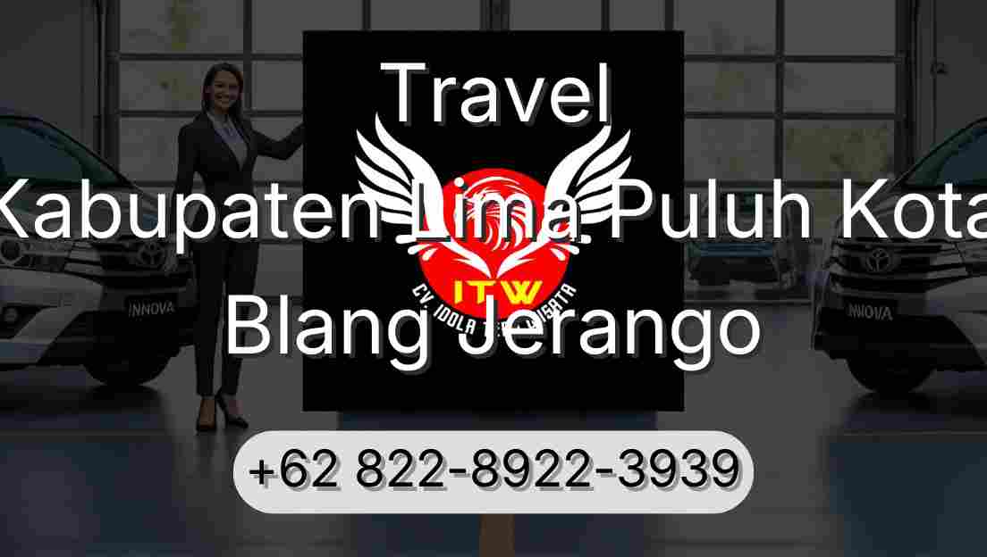 Travel Kabupaten Lima Puluh Kota Blang Jerango