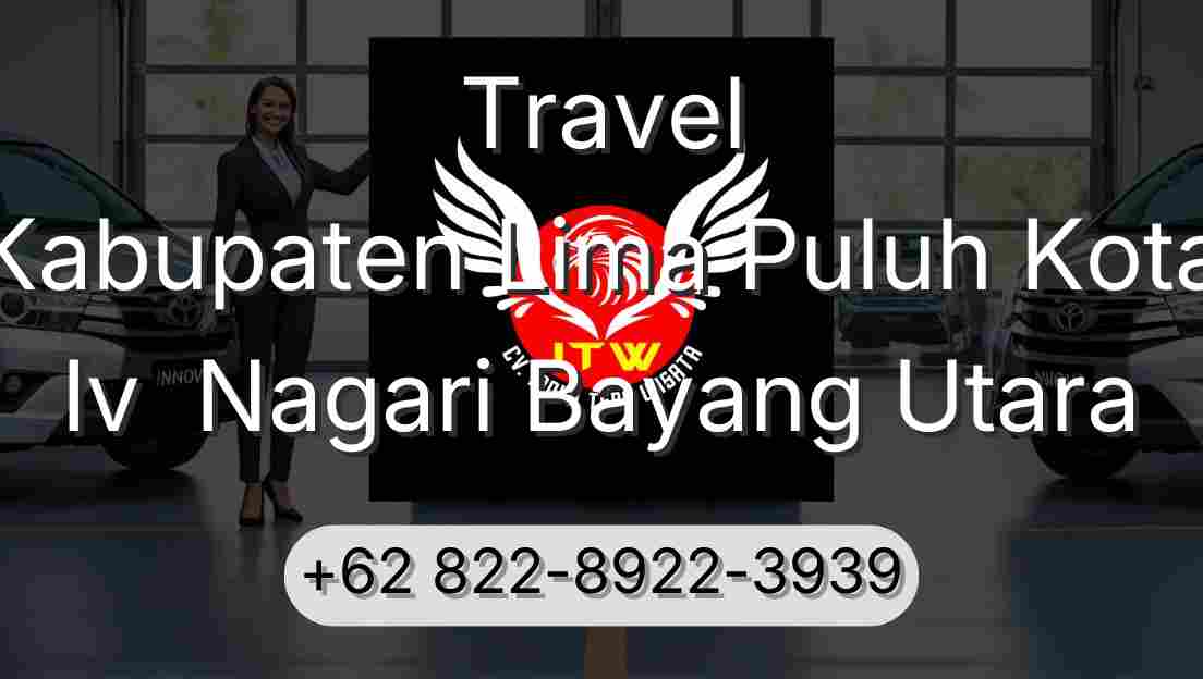 Travel Kabupaten Lima Puluh Kota Iv  Nagari Bayang Utara