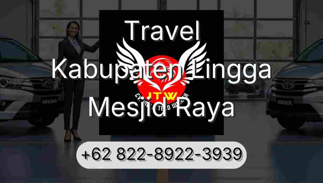 Travel Kabupaten Lingga Mesjid Raya