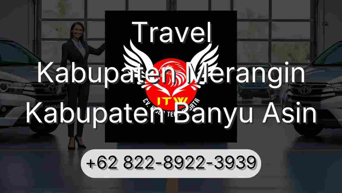 Travel Kabupaten Merangin Kabupaten Banyu Asin