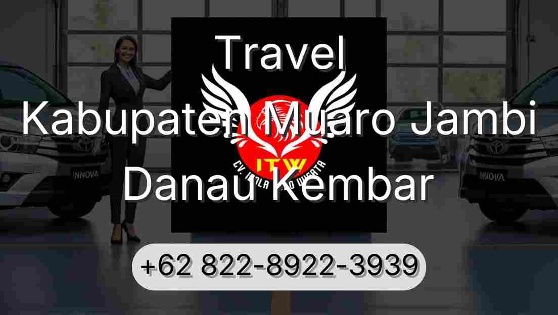 Travel Kabupaten Muaro Jambi Danau Kembar