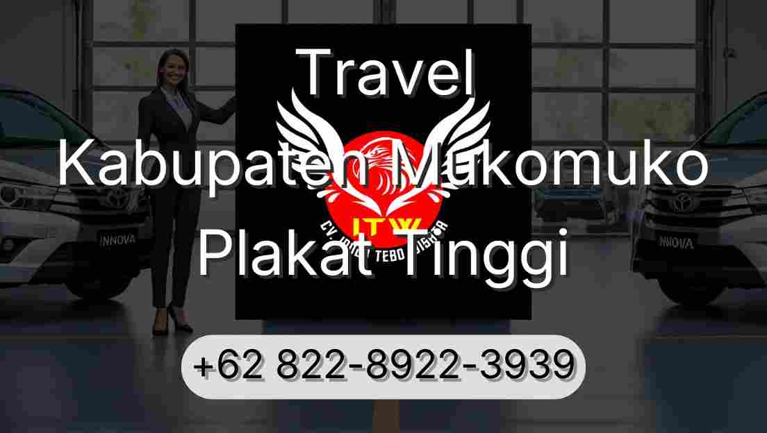 Travel Kabupaten Mukomuko Plakat Tinggi