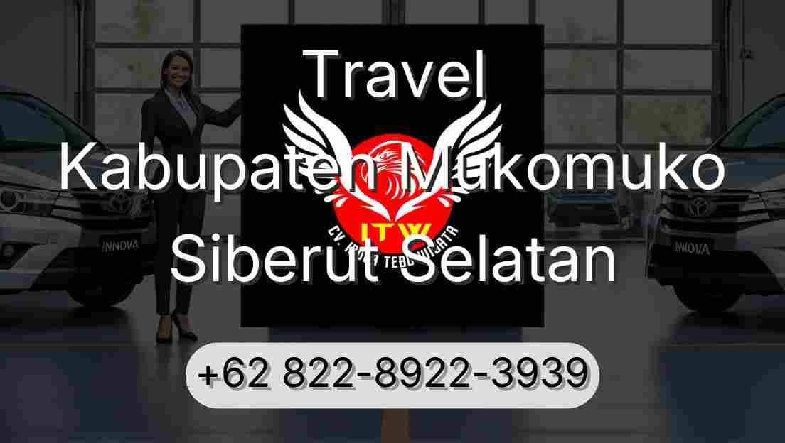 Travel Kabupaten Mukomuko Siberut Selatan