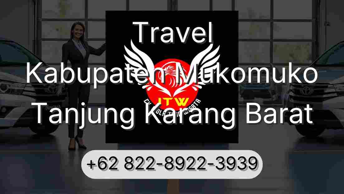 Travel Kabupaten Mukomuko Tanjung Karang Barat