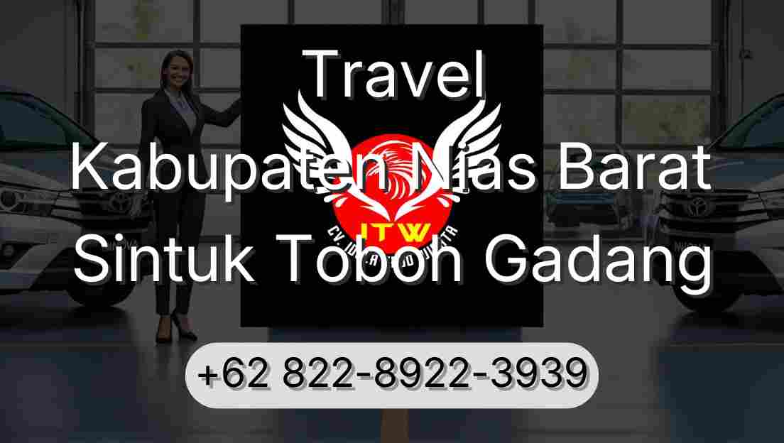 Travel Kabupaten Nias Barat Sintuk Toboh Gadang