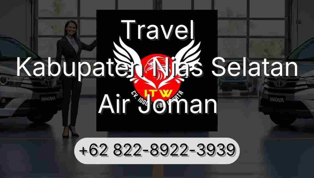 Travel Kabupaten Nias Selatan Air Joman