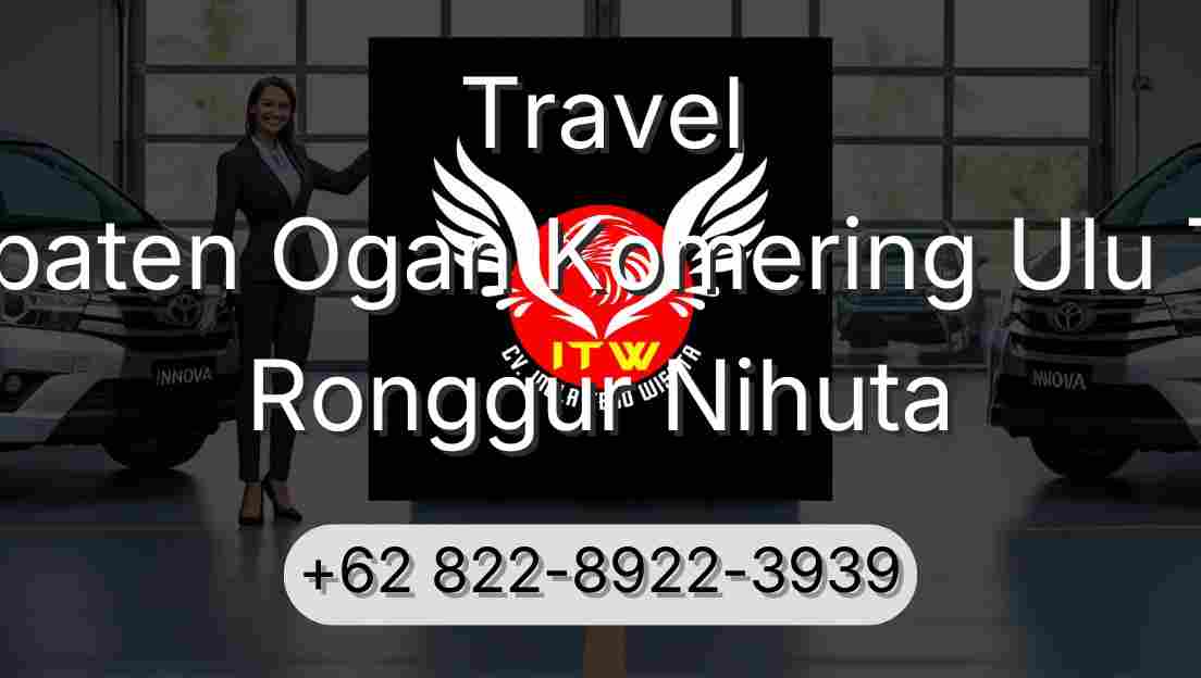 Travel Kabupaten Ogan Komering Ulu Timur Ronggur Nihuta