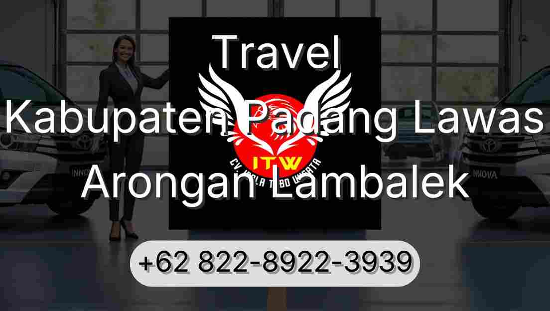 Travel Kabupaten Padang Lawas Arongan Lambalek