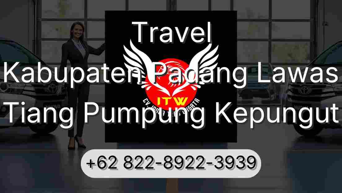 Travel Kabupaten Padang Lawas Tiang Pumpung Kepungut