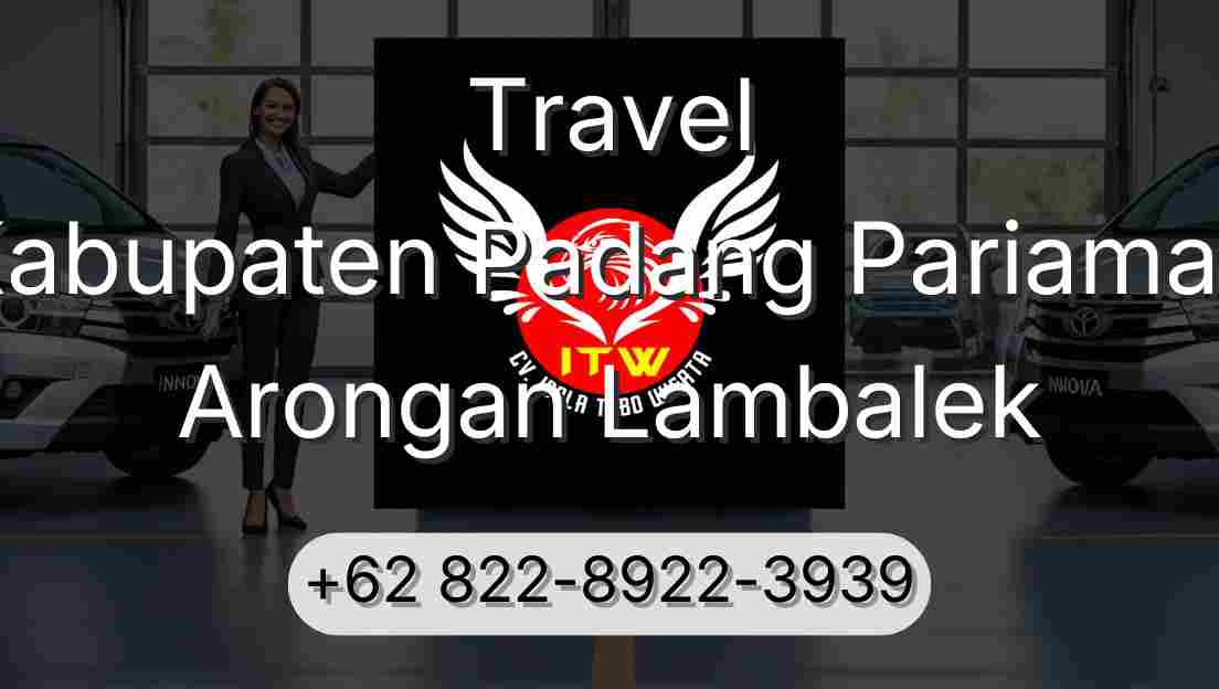 Travel Kabupaten Padang Pariaman Arongan Lambalek