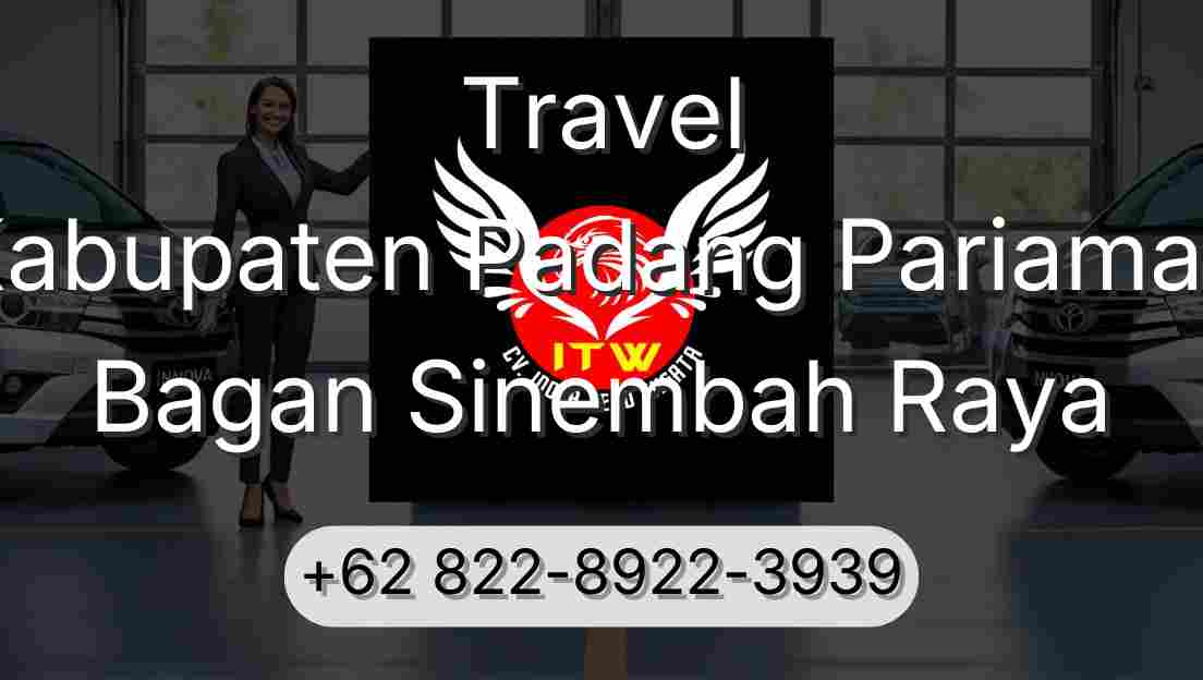 Travel Kabupaten Padang Pariaman Bagan Sinembah Raya