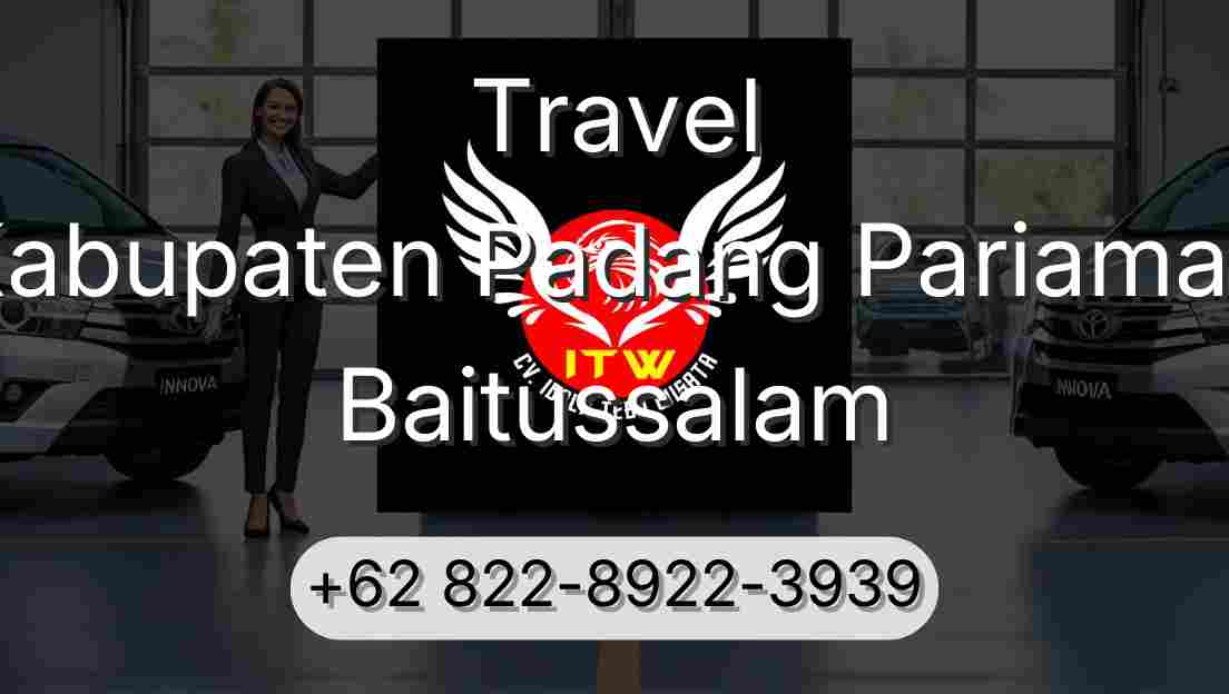 Travel Kabupaten Padang Pariaman Baitussalam