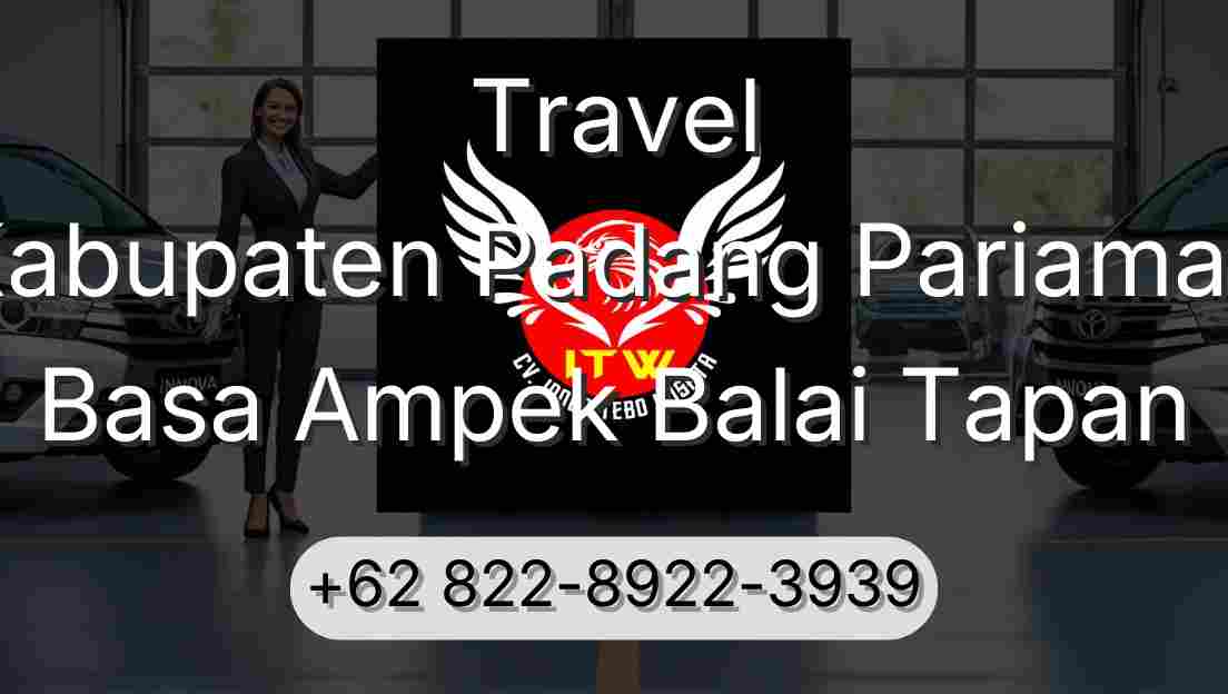 Travel Kabupaten Padang Pariaman Basa Ampek Balai Tapan