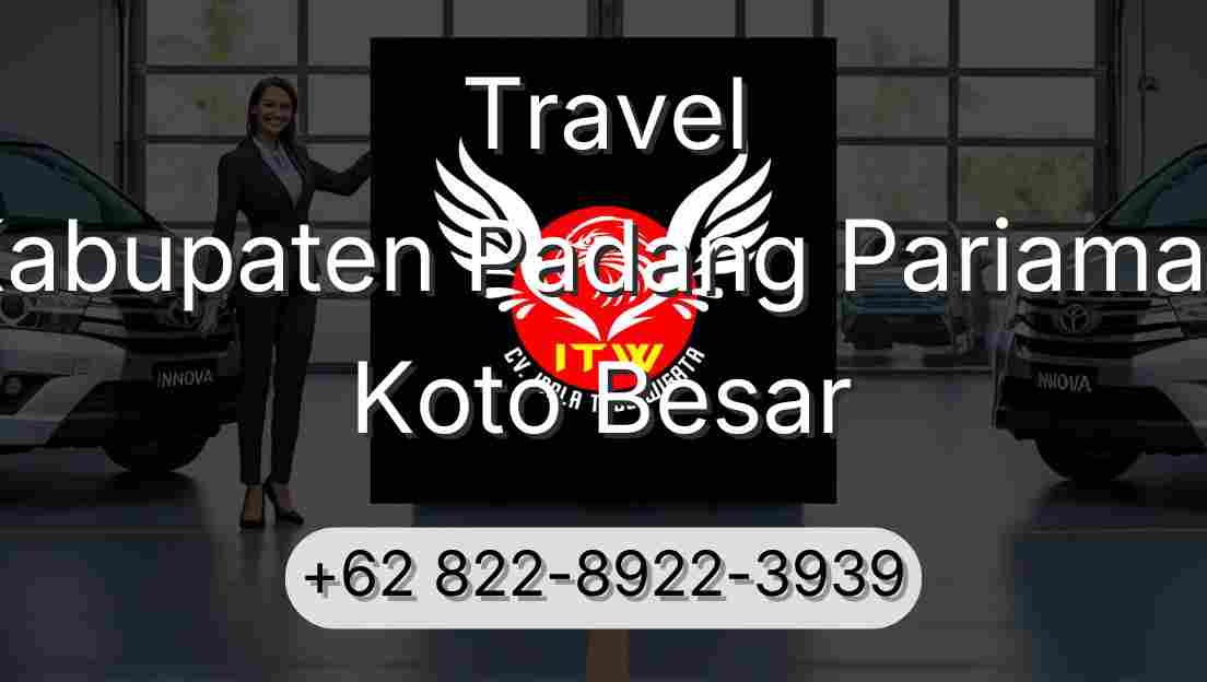 Travel Kabupaten Padang Pariaman Koto Besar