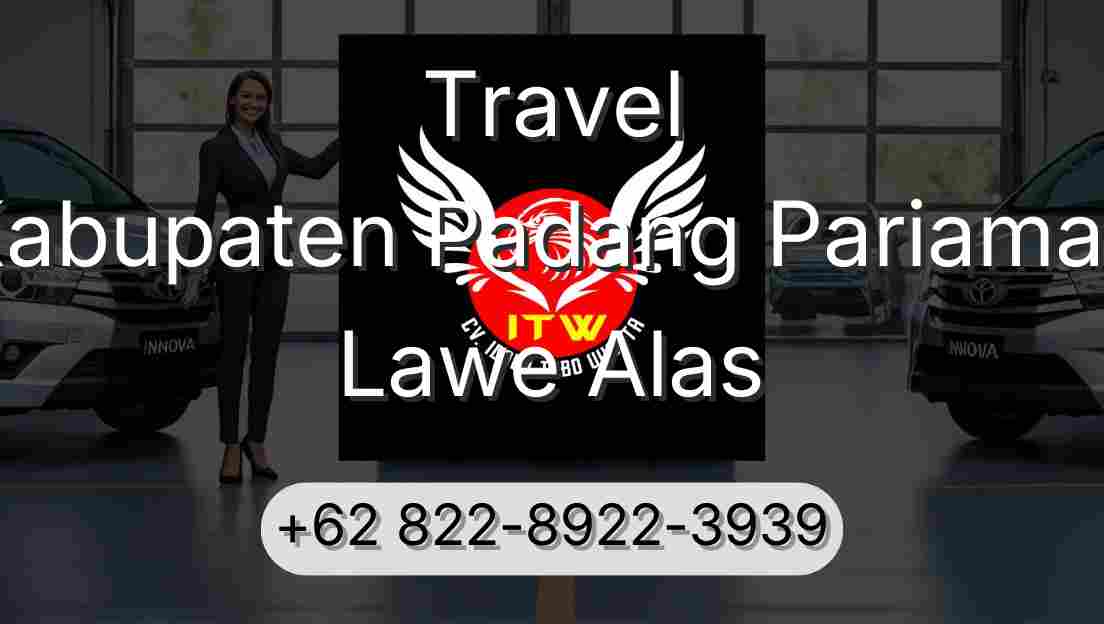 Travel Kabupaten Padang Pariaman Lawe Alas