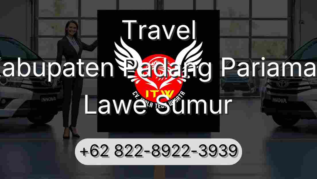Travel Kabupaten Padang Pariaman Lawe Sumur