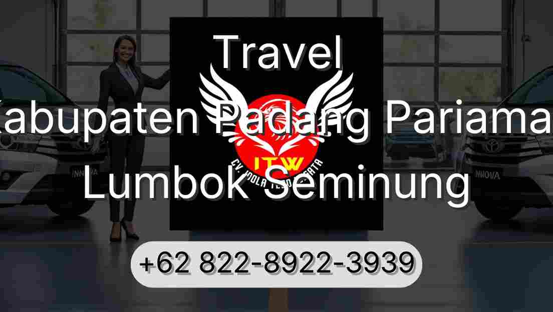 Travel Kabupaten Padang Pariaman Lumbok Seminung