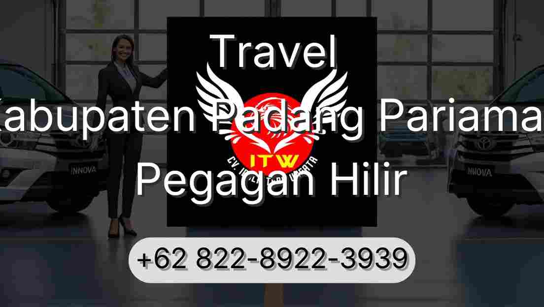 Travel Kabupaten Padang Pariaman Pegagan Hilir