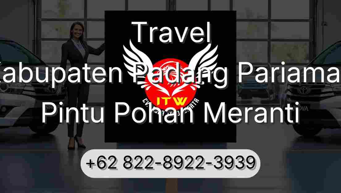 Travel Kabupaten Padang Pariaman Pintu Pohan Meranti