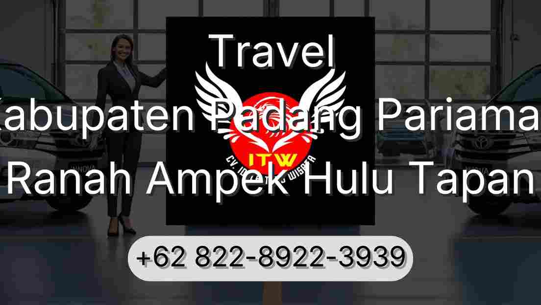 Travel Kabupaten Padang Pariaman Ranah Ampek Hulu Tapan
