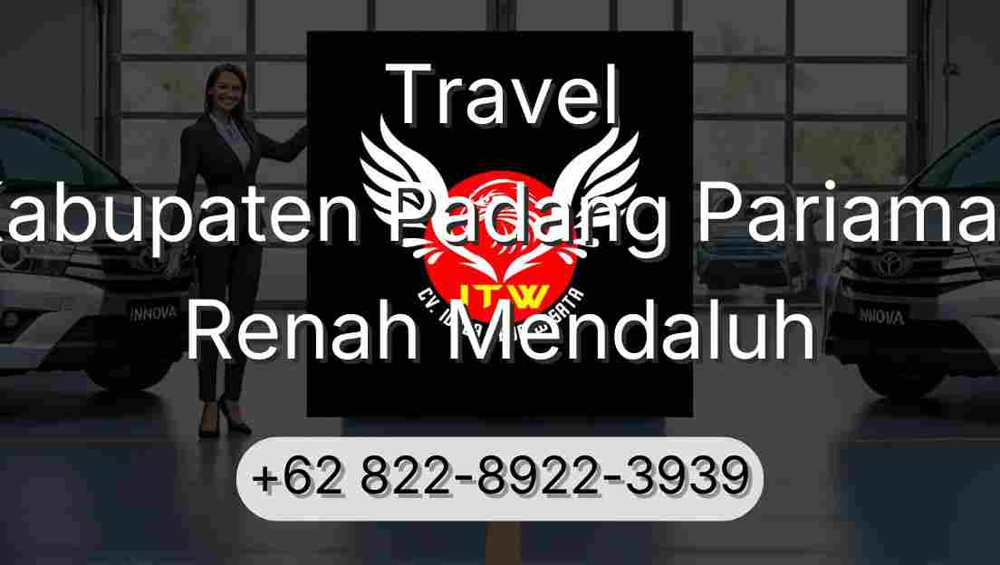 Travel Kabupaten Padang Pariaman Renah Mendaluh