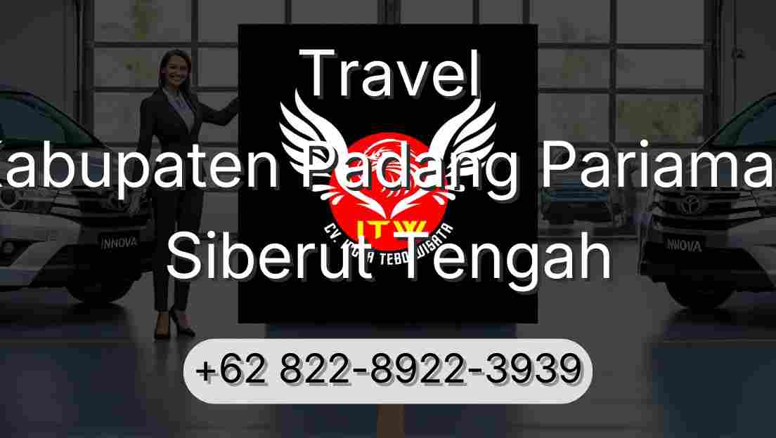 Travel Kabupaten Padang Pariaman Siberut Tengah