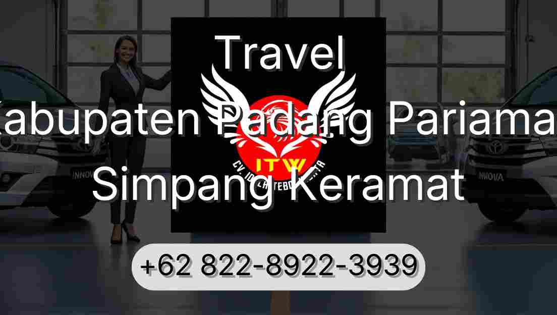Travel Kabupaten Padang Pariaman Simpang Keramat