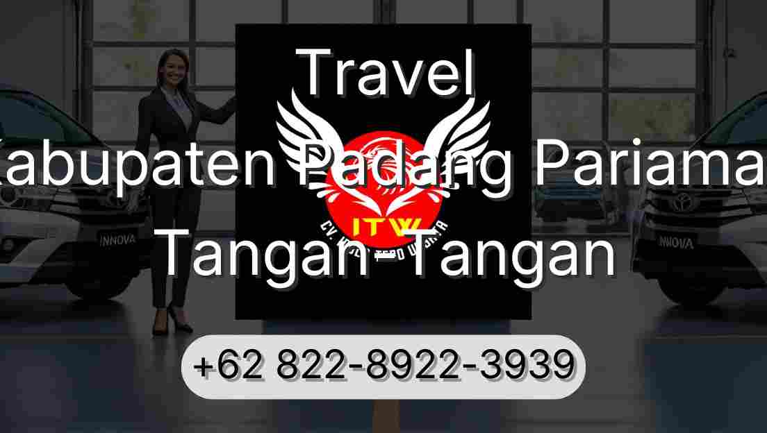 Travel Kabupaten Padang Pariaman Tangan-Tangan