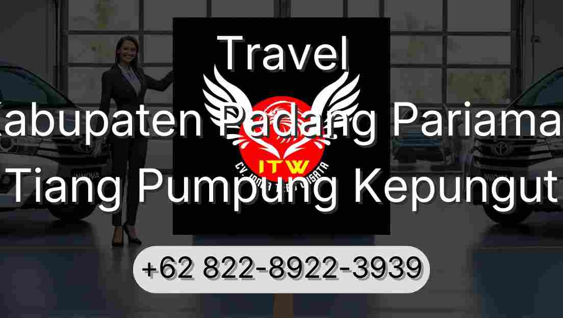 Travel Kabupaten Padang Pariaman Tiang Pumpung Kepungut
