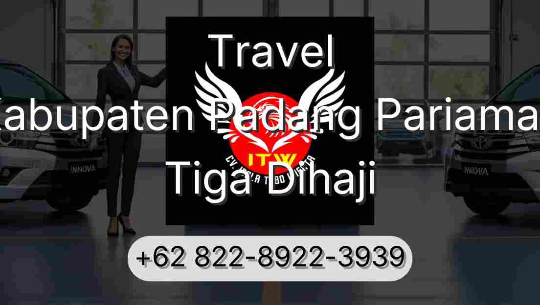Travel Kabupaten Padang Pariaman Tiga Dihaji