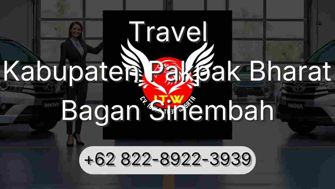 Travel Kabupaten Pakpak Bharat Bagan Sinembah