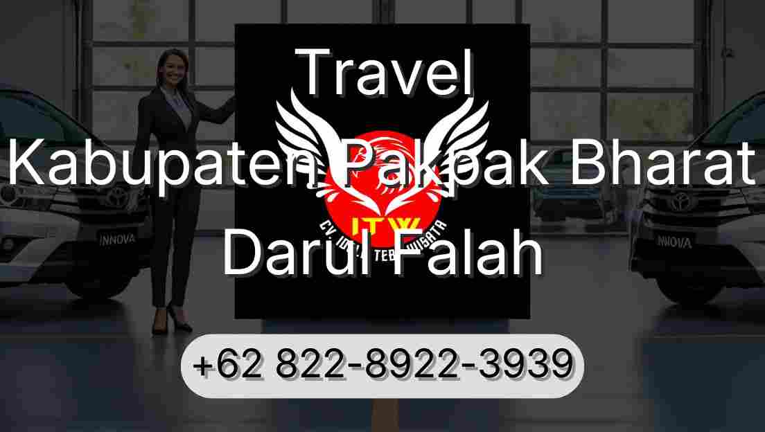 Travel Kabupaten Pakpak Bharat Darul Falah