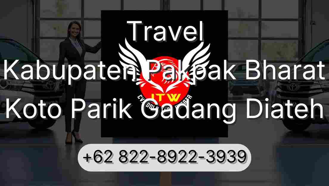 Travel Kabupaten Pakpak Bharat Koto Parik Gadang Diateh