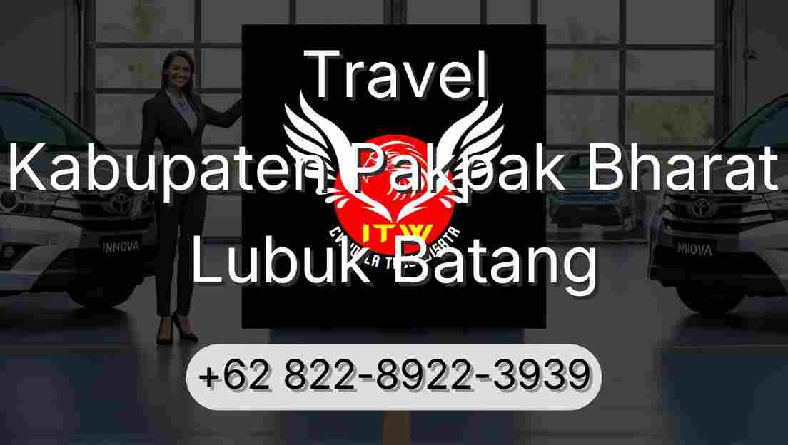 Travel Kabupaten Pakpak Bharat Lubuk Batang
