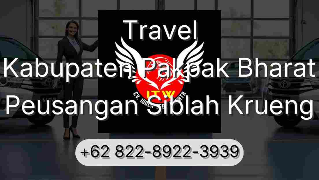 Travel Kabupaten Pakpak Bharat Peusangan Siblah Krueng